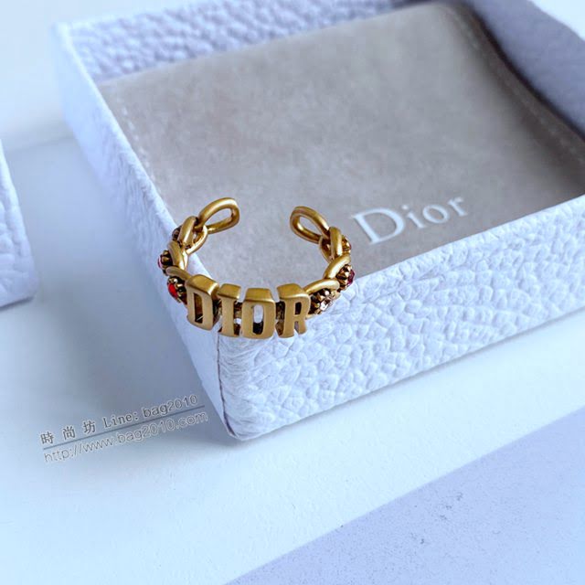 Dior飾品 迪奧經典熱銷款戒指 火爆時尚單品字母女戒指  zgd1325